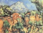 Paul Cezanne Mont Sainte-Victoire Seen from the Quarry at Bibemus (mk09) France oil painting artist